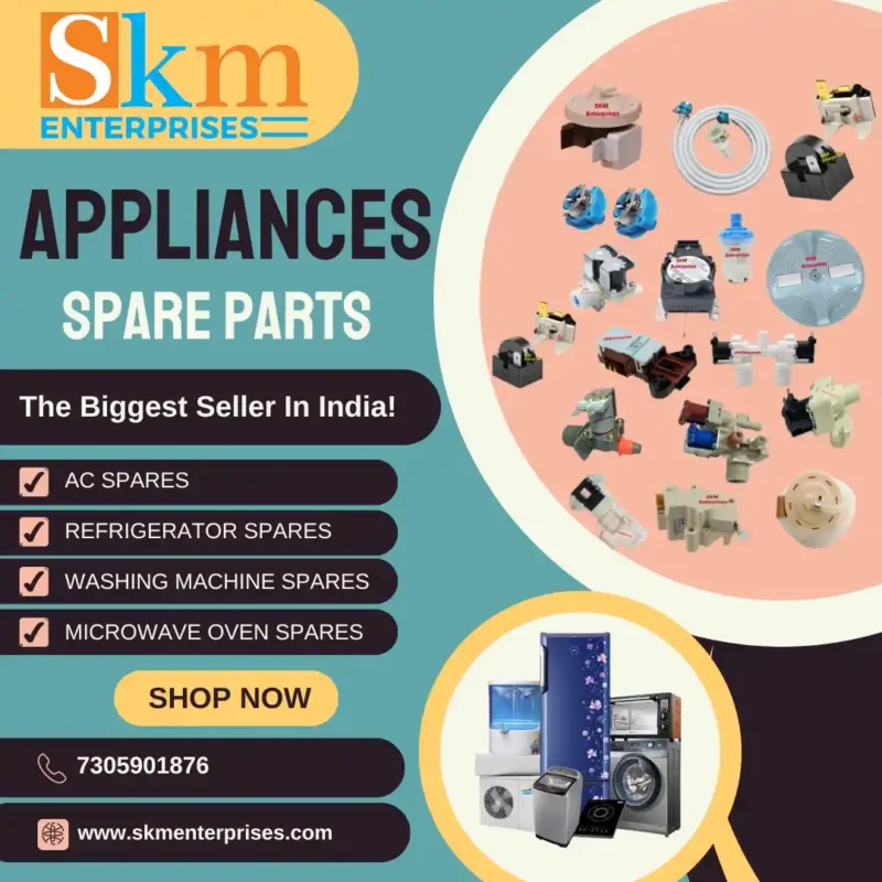Appliances Spare Parts Shop in Khowai Tripura – SKM Enterprises