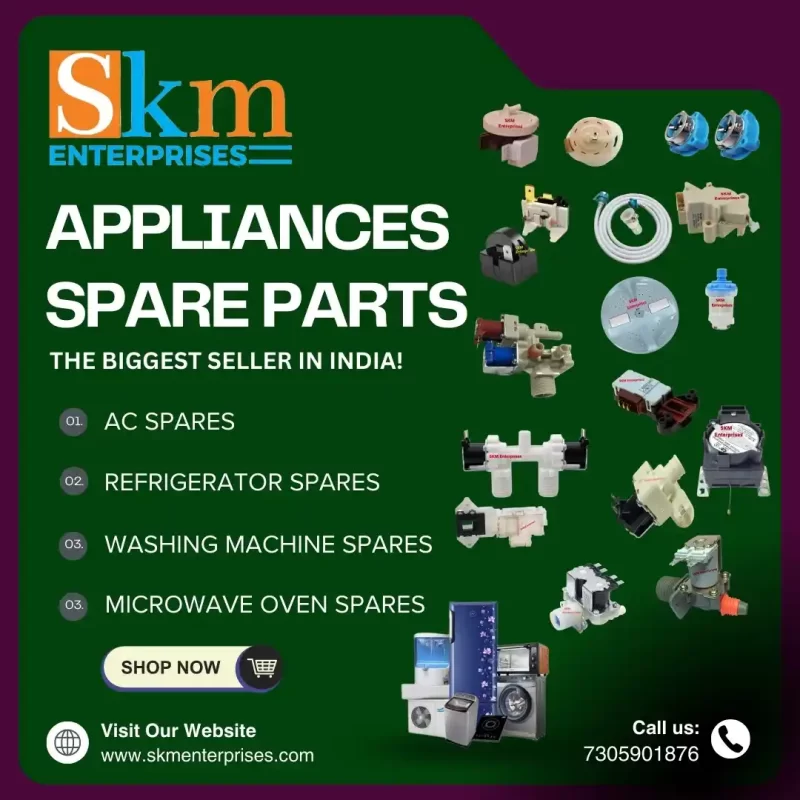 Appliances Spare Parts Shop in Kodambakkam, Chennai Tamil Nadu – SKM Enterprises (2)