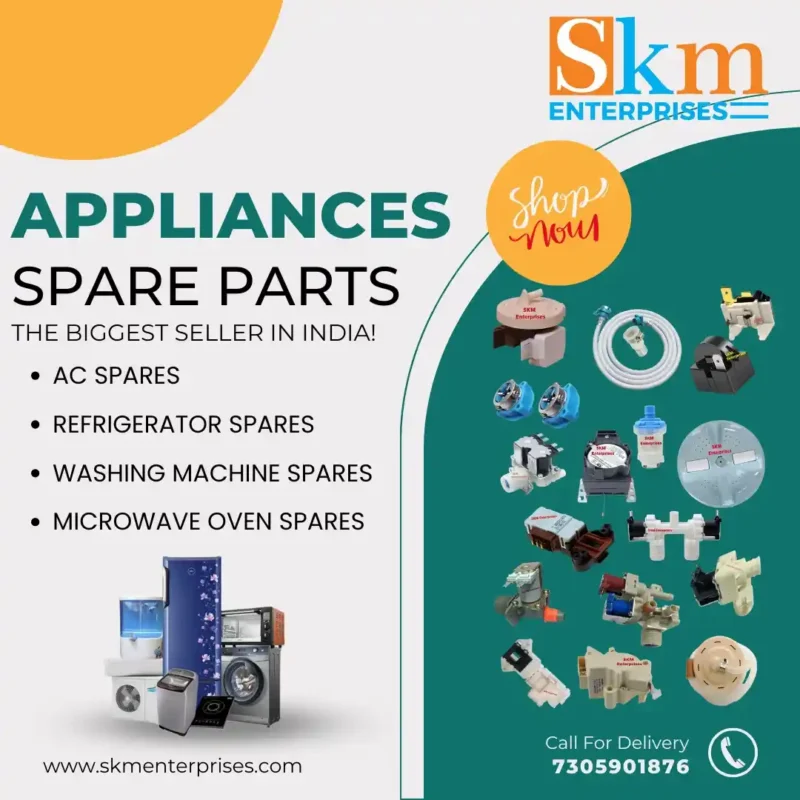 Appliances Spare Parts Shop in Kolhapur Maharashtra – SKM Enterprises