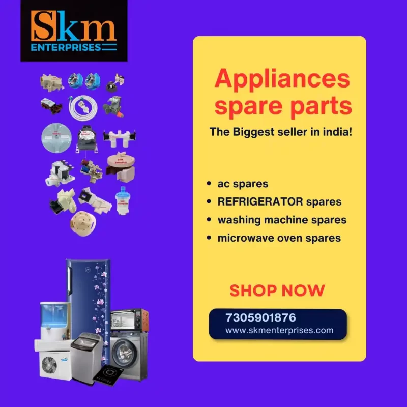 Appliances Spare Parts Shop in Kottur, Chennai Tamil Nadu – SKM Enterprises (2)