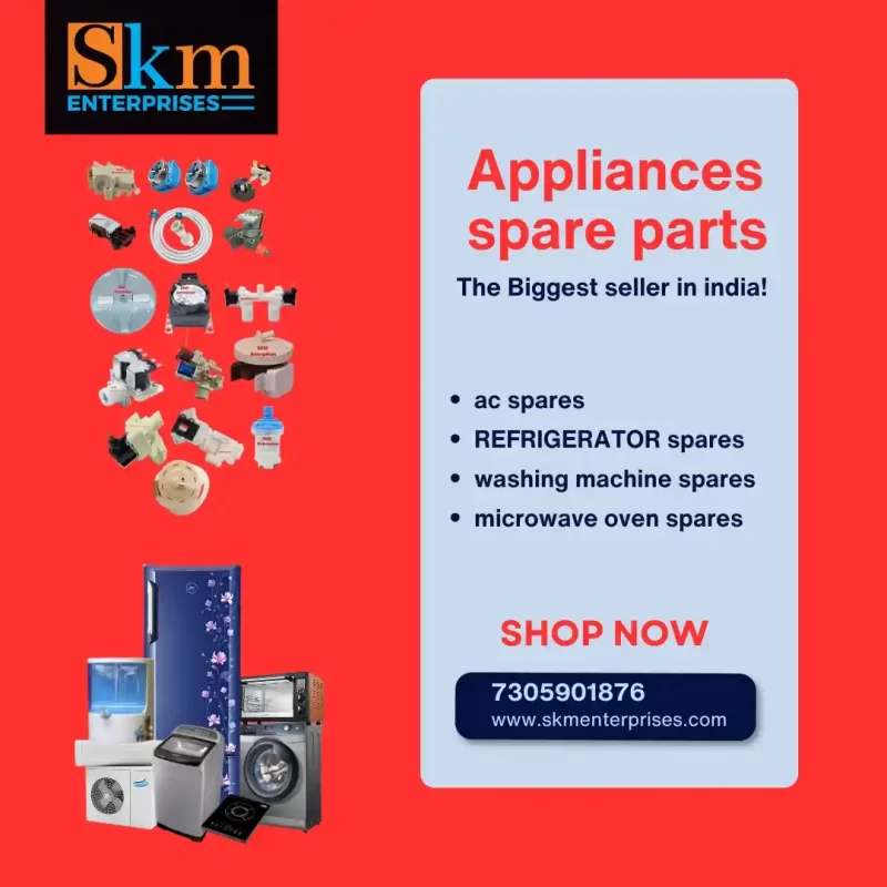 Appliances Spare Parts Shop in Kotturpuram, Chennai Tamil Nadu – SKM Enterprises (2)