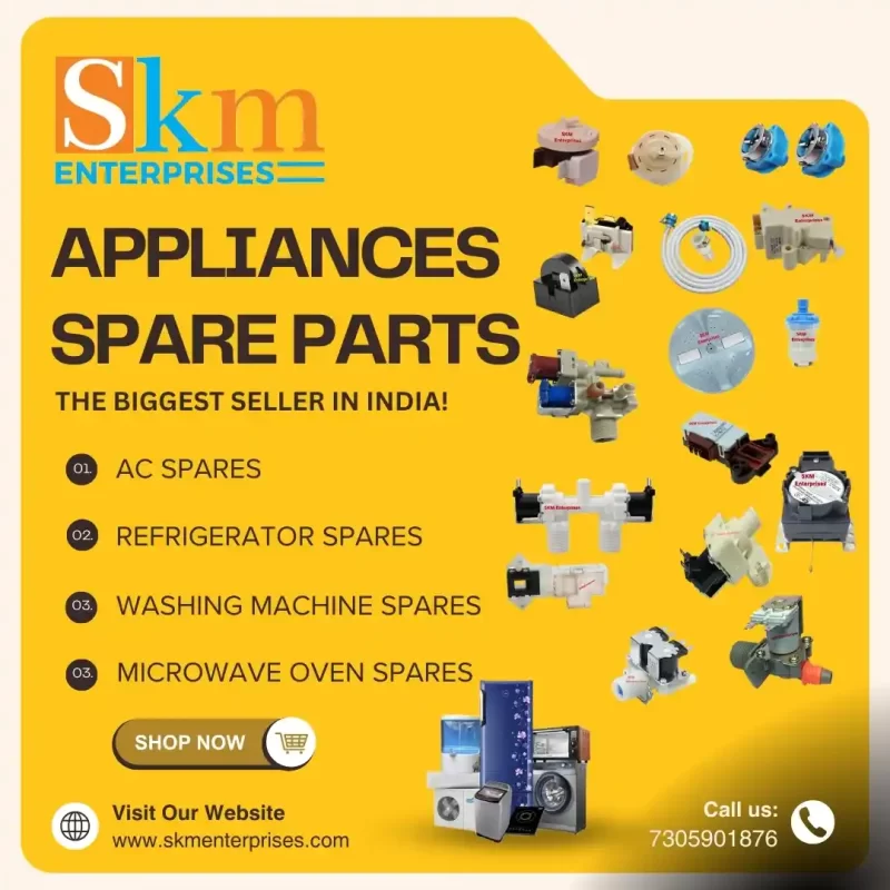 Appliances Spare Parts Shop in Koyambedu, Chennai Tamil Nadu – SKM Enterprises