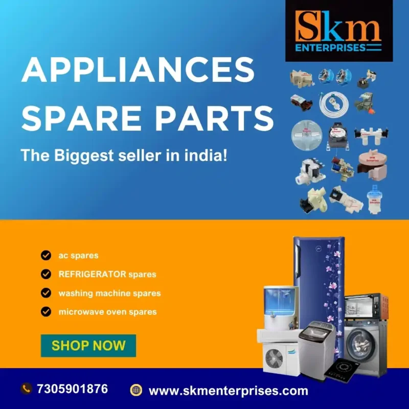Appliances Spare Parts Shop in Kozhikode Kerala – SKM Enterprises