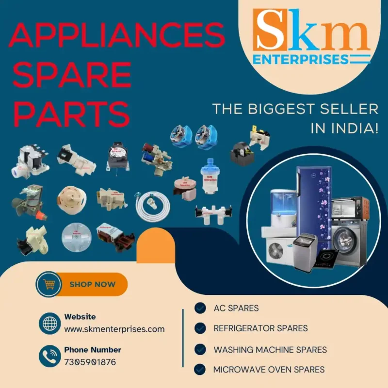 Appliances Spare Parts Shop in Krishnagiri Tamil Nadu – SKM Enterprises