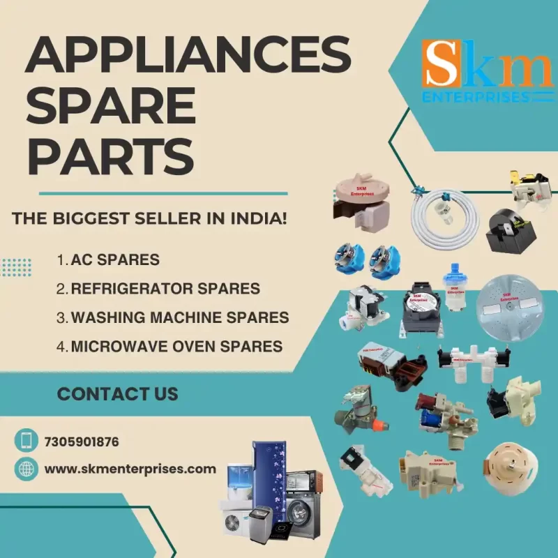 Appliances Spare Parts Shop in Krishnapuram, Chennai Tamil Nadu – SKM Enterprises