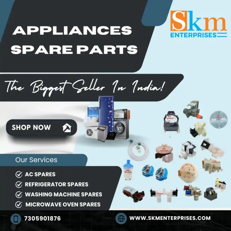 Appliances Spare Parts Shop in Lucknow Uttar Pradesh – SKM Enterprises