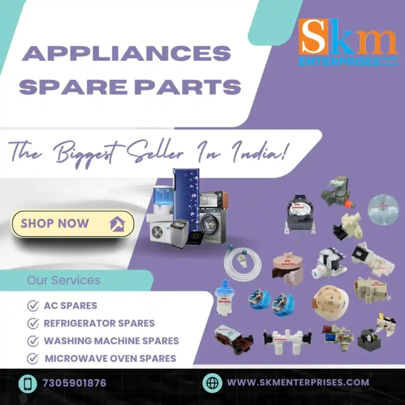 Appliances Spare Parts Shop in Lucknow Uttar Pradesh – SKM Enterprises