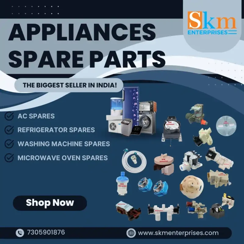Appliances Spare Parts Shop in Lunglei Mizoram – SKM Enterprises