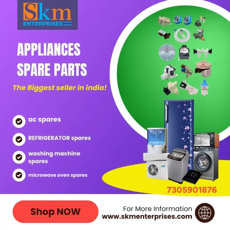 Appliances Spare Parts Shop in Lunglei Mizoram – SKM Enterprises