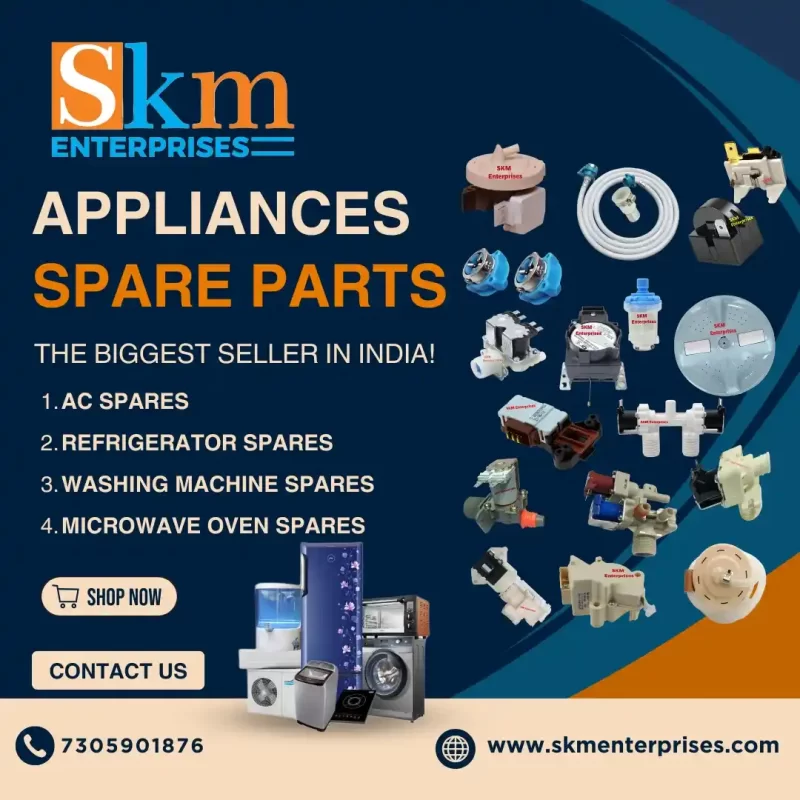Appliances Spare Parts Shop in M.M.D.A.Colony, Chennai Tamil Nadu – SKM Enterprises