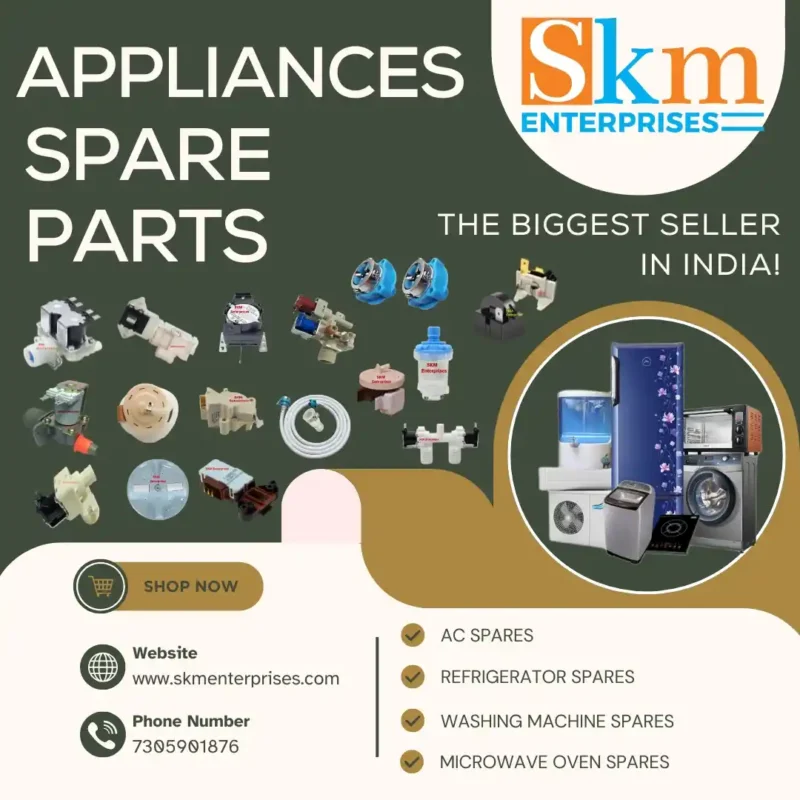 Appliances Spare Parts Shop in Madurai Tamil Nadu – SKM Enterprises