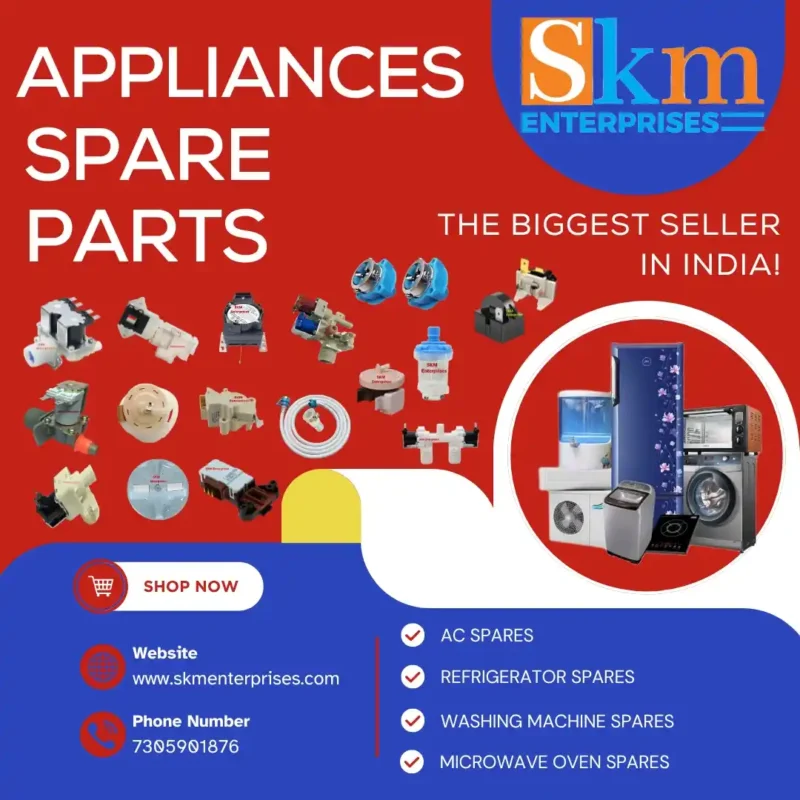 Appliances Spare Parts Shop in Madurai Tamil Nadu – SKM Enterprises
