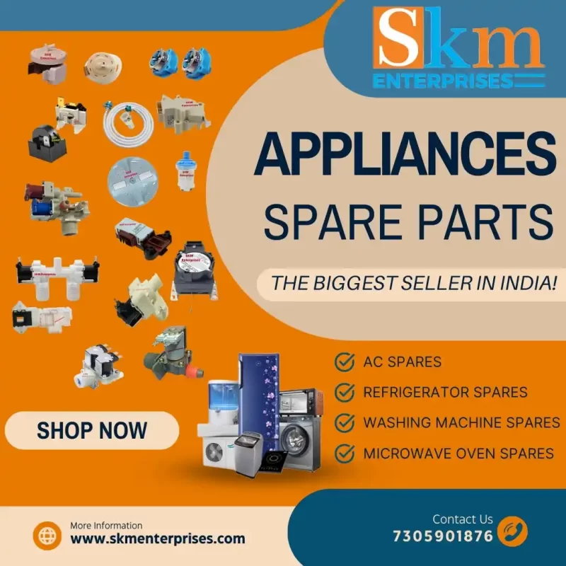 Appliances Spare Parts Shop in Maduravoyal, Chennai Tamil Nadu – SKM Enterprises (2)