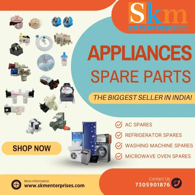 Appliances Spare Parts Shop in Maduravoyal, Chennai Tamil Nadu – SKM Enterprises