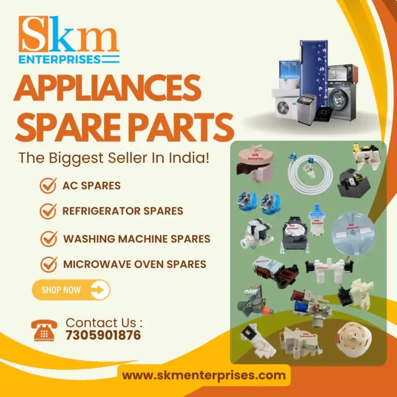 Appliances Spare Parts Shop in Mahabubnagar Telangana – SKM Enterprises