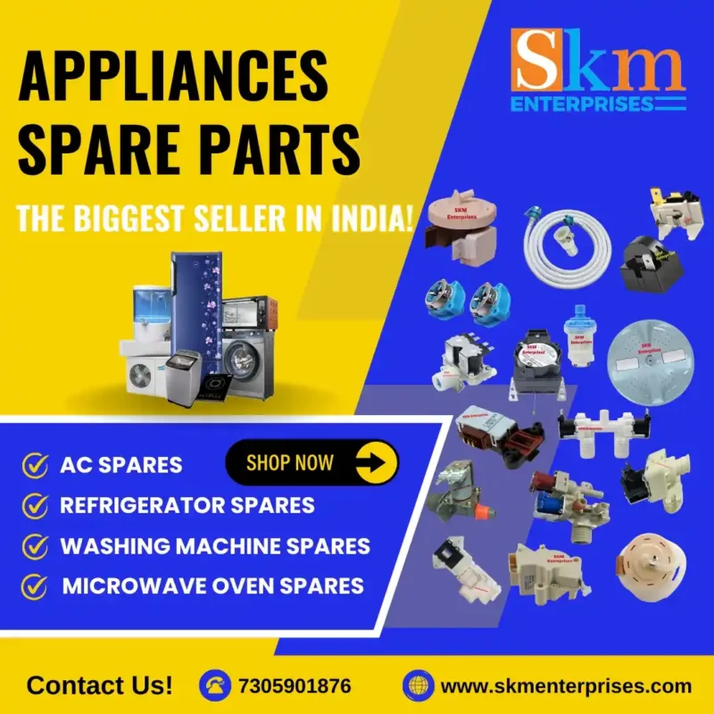 Appliances Spare Parts Shop in Mainpuri Uttar Pradesh – SKM Enterprises
