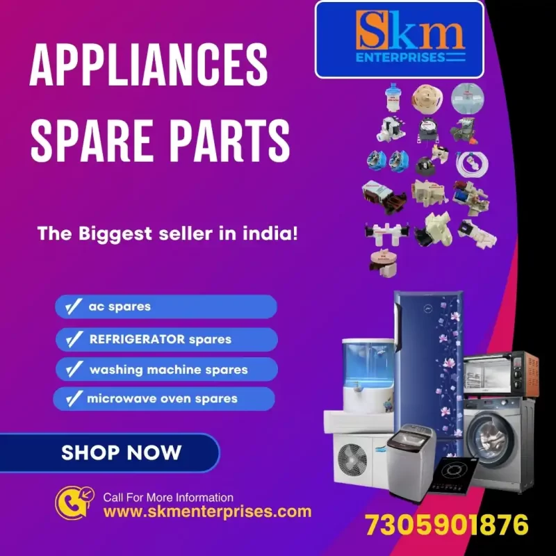 Appliances Spare Parts Shop in Majuli Assam – SKM Enterprises