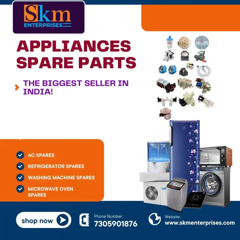 Appliances Spare Parts Shop in Majuli Assam – SKM Enterprises