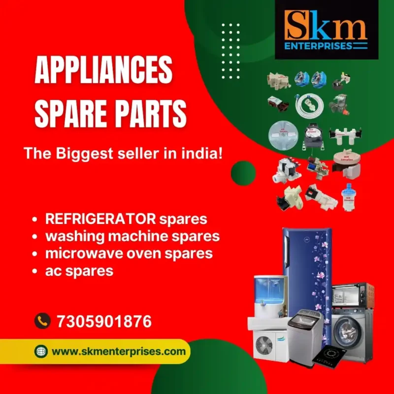 Appliances Spare Parts Shop in Malappuram Kerala – SKM Enterprises