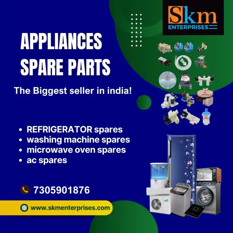 Appliances Spare Parts Shop in Malappuram Kerala – SKM Enterprises