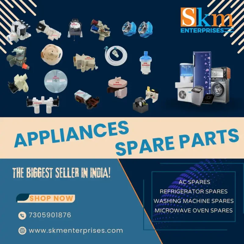 Appliances Spare Parts Shop in Maldah West Bengal – SKM Enterprises