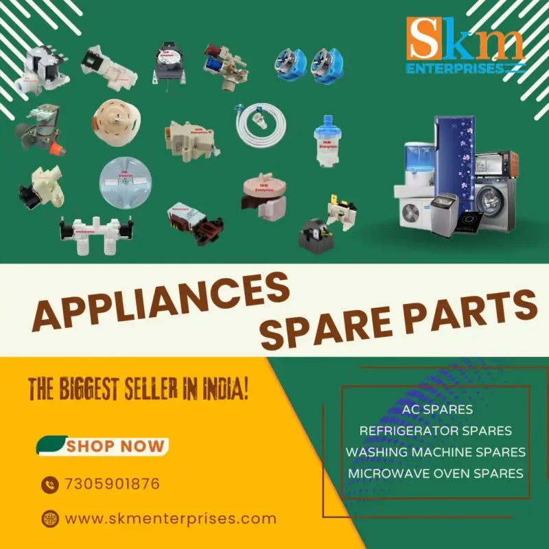 Appliances Spare Parts Shop in Maldah West Bengal – SKM Enterprises