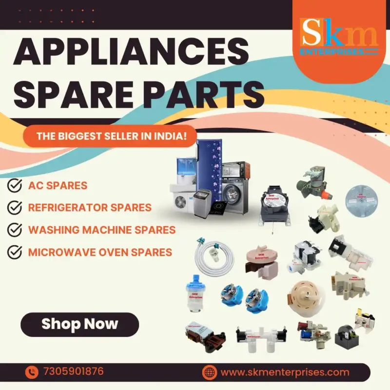 Appliances Spare Parts Shop in Mamit Mizoram – SKM Enterprises