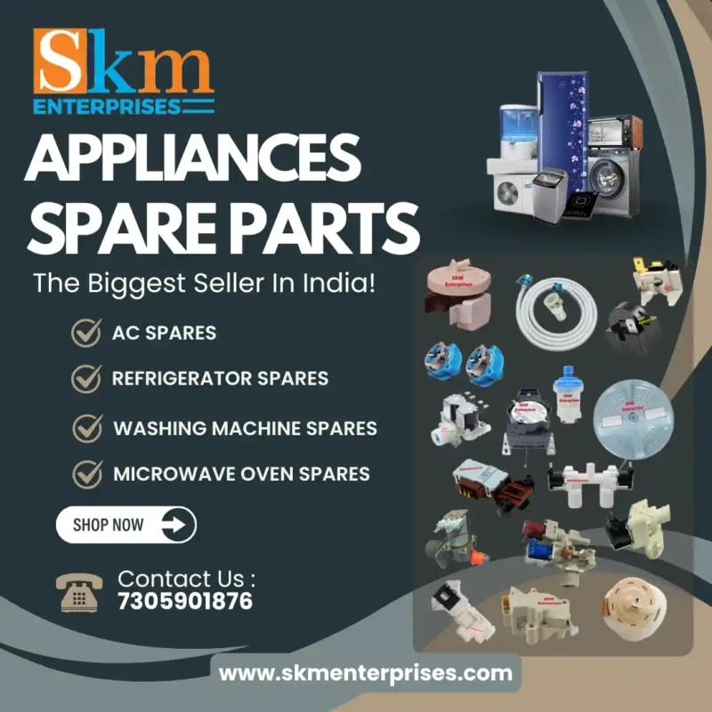 Appliances Spare Parts Shop in Mancherial Telangana – SKM Enterprises