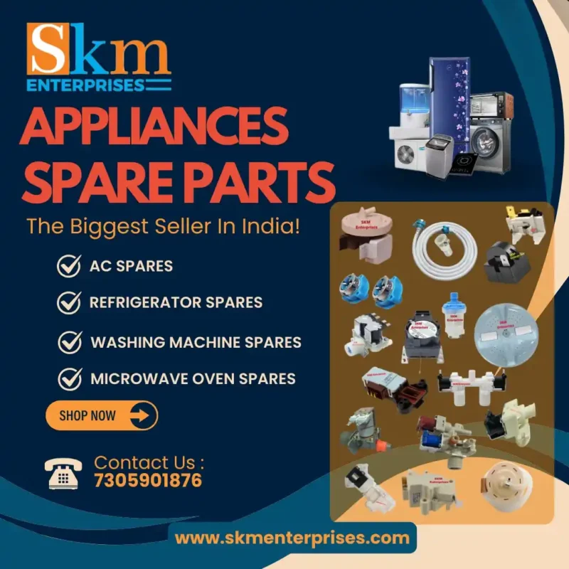 Appliances Spare Parts Shop in Mancherial Telangana – SKM Enterprises