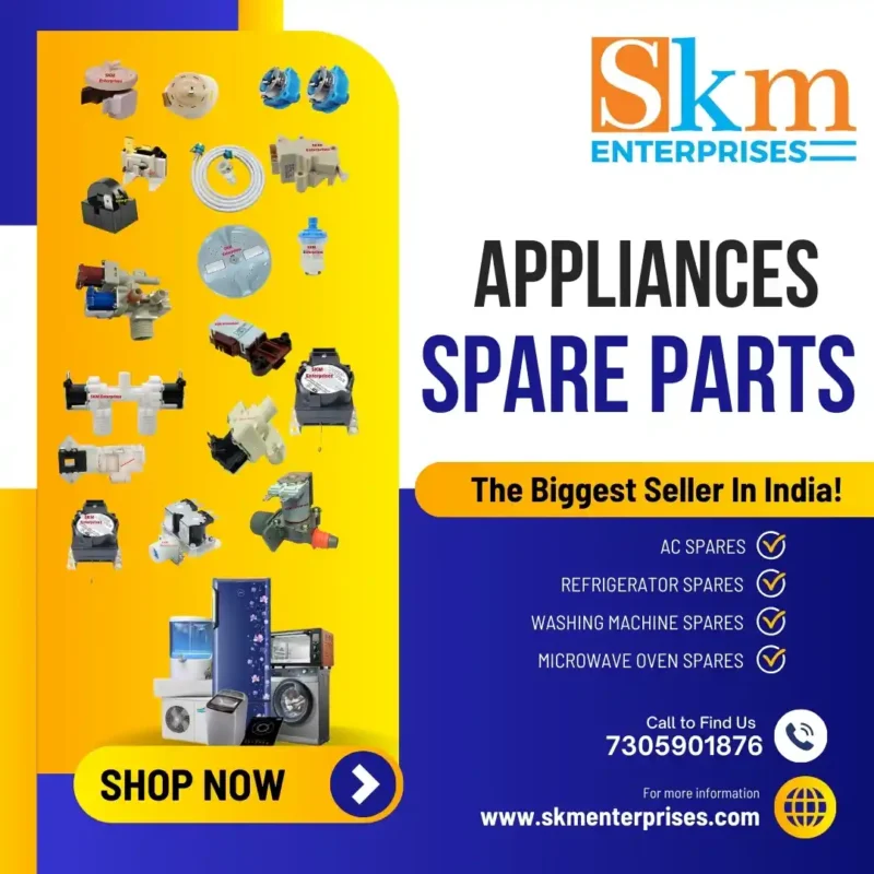 Appliances Spare Parts Shop in Mangan Sikkim – SKM Enterprises