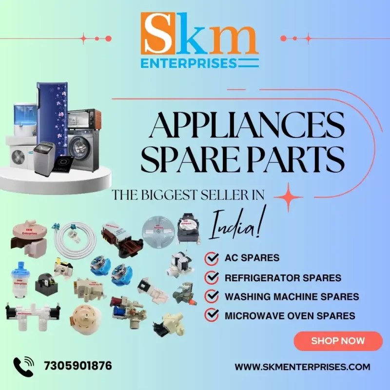 Appliances Spare Parts Shop in Mannurpet, Chennai Tamil Nadu – SKM Enterprises