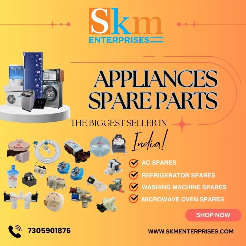 Appliances Spare Parts Shop in Mannurpet, Chennai Tamil Nadu – SKM Enterprises