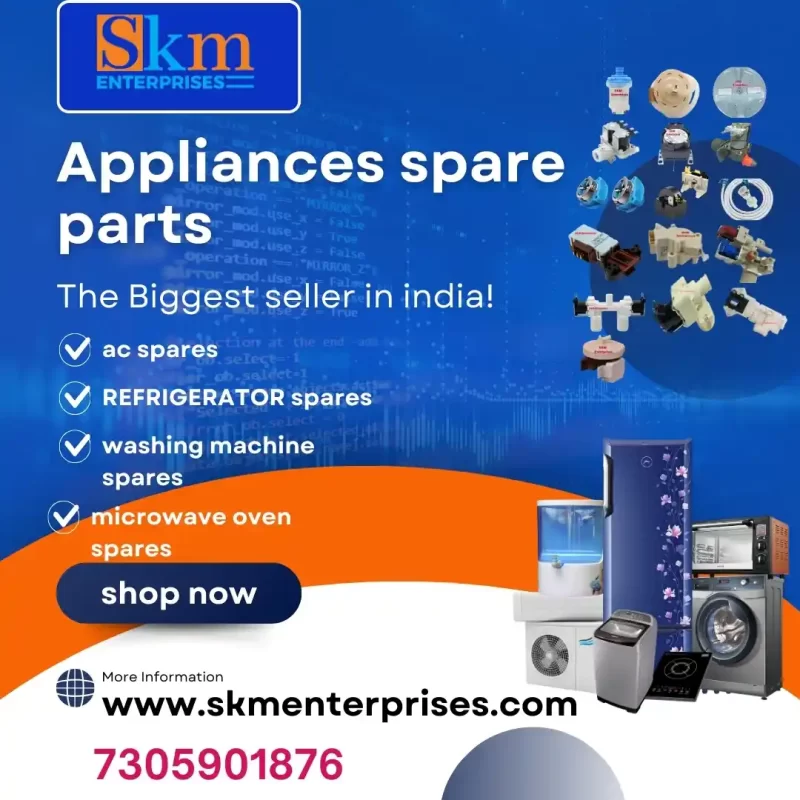 Appliances Spare Parts Shop in Margao Goa – SKM Enterprises