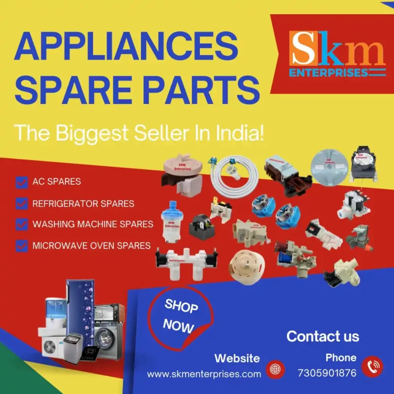 Appliances Spare Parts Shop in Mau Uttar Pradesh – SKM Enterprises