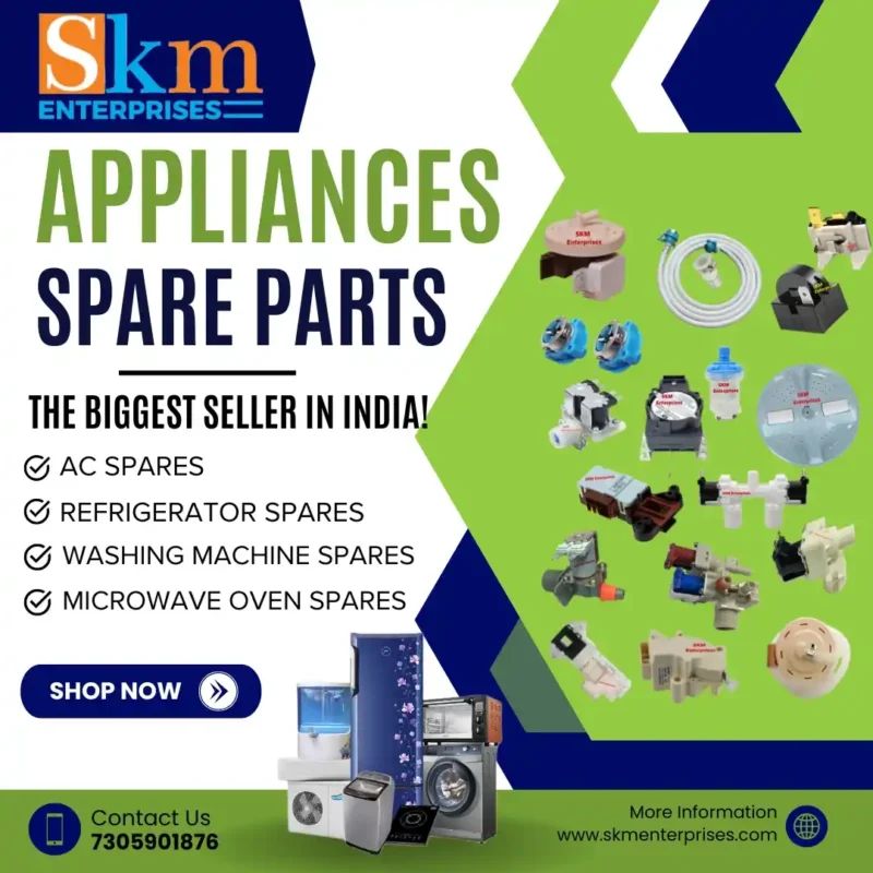 Appliances Spare Parts Shop in Mayiladuthurai Tamil Nadu – SKM Enterprises