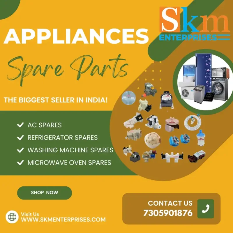 Appliances Spare Parts Shop in Mayiladuthurai Tamil Nadu – SKM Enterprises