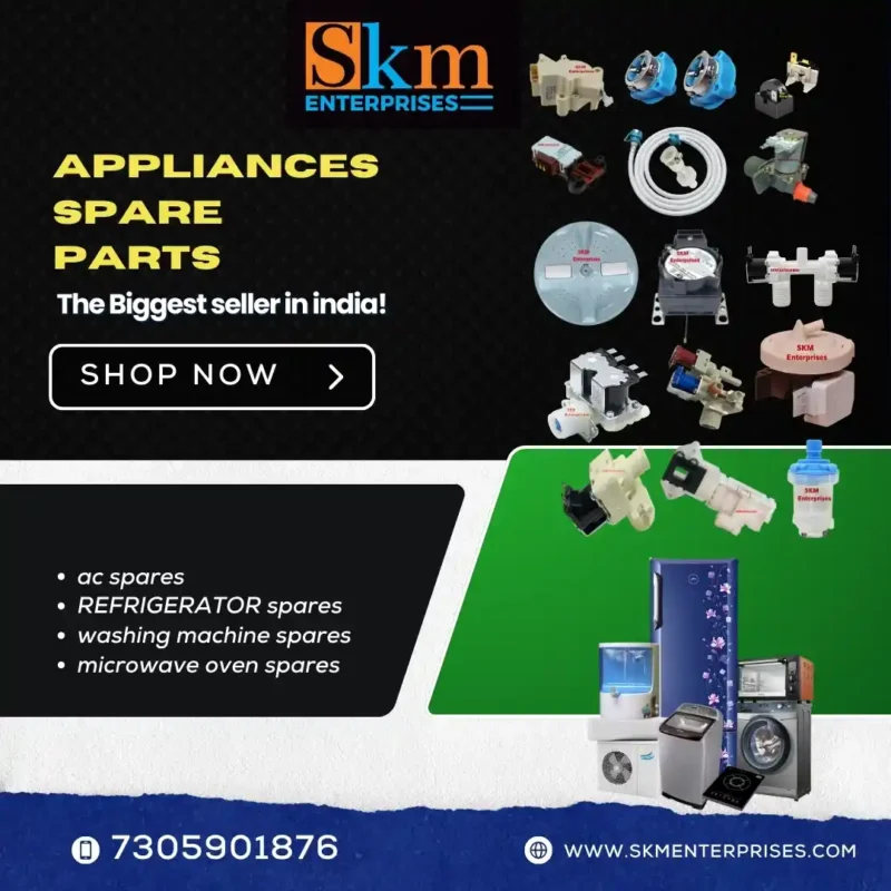 Appliances Spare Parts Shop in Mayurbhanj Odisha – SKM Enterprises