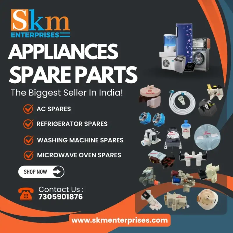 Appliances Spare Parts Shop in Medak Telangana – SKM Enterprises