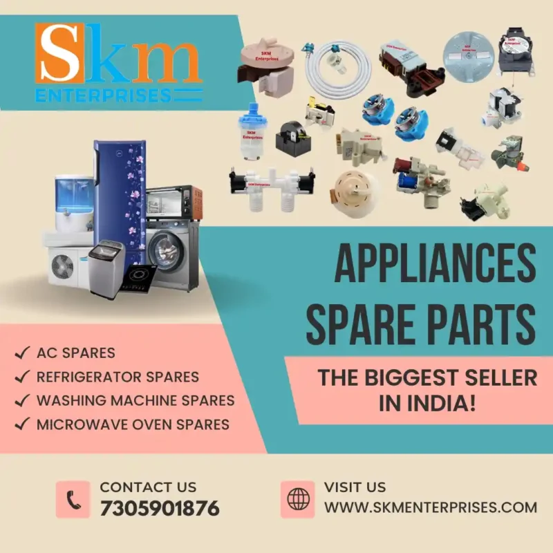 Appliances Spare Parts Shop in Meerut Uttar Pradesh – SKM Enterprises