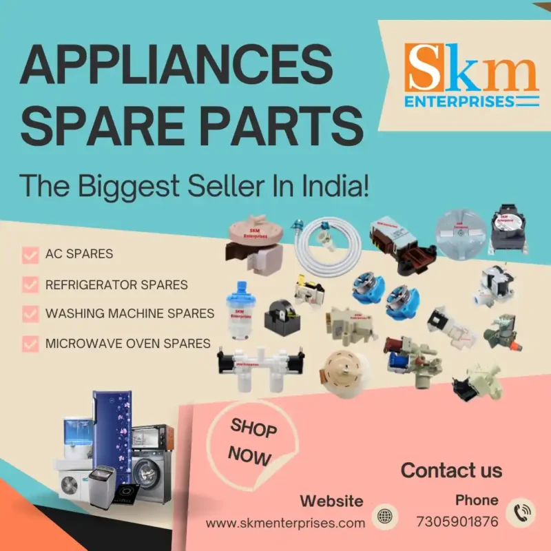 Appliances Spare Parts Shop in Meerut Uttar Pradesh – SKM Enterprises