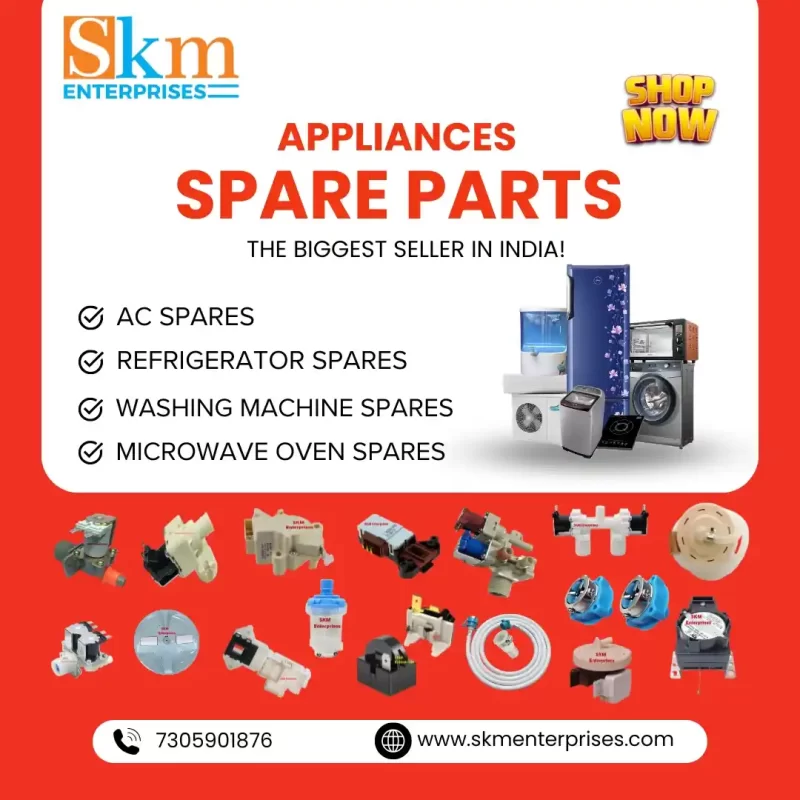 Appliances Spare Parts Shop in Mewat (Nuh) Haryana – SKM Enterprises