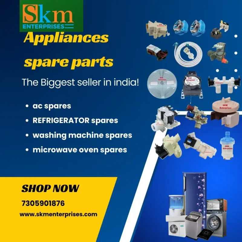 Appliances Spare Parts Shop in Moga Punjab – SKM Enterprises