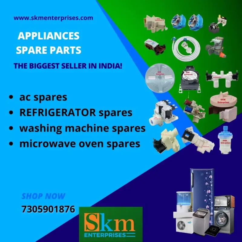 Appliances Spare Parts Shop in Moga Punjab – SKM Enterprises