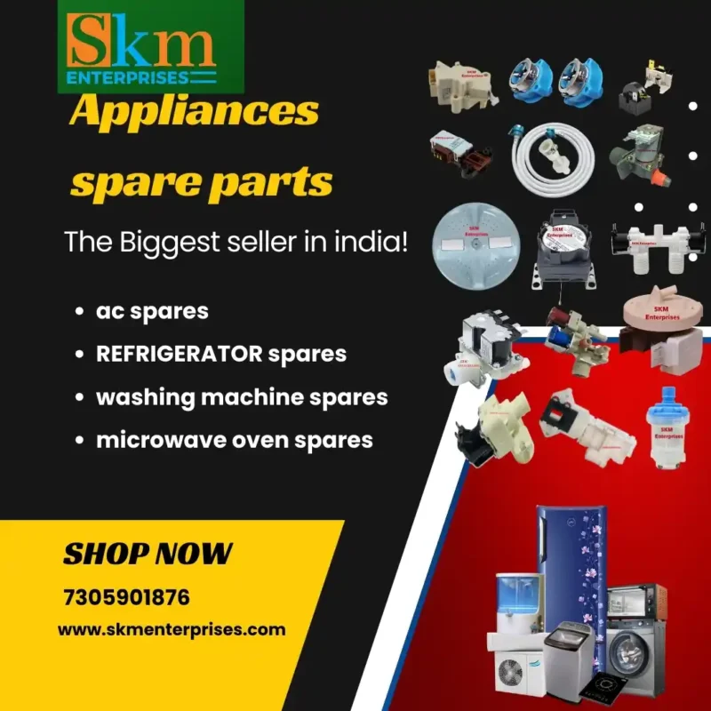 Appliances Spare Parts Shop in Mohali Punjab – SKM Enterprises