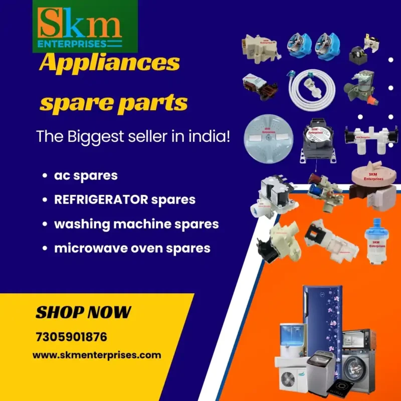 Appliances Spare Parts Shop in Mohali Punjab – SKM Enterprises