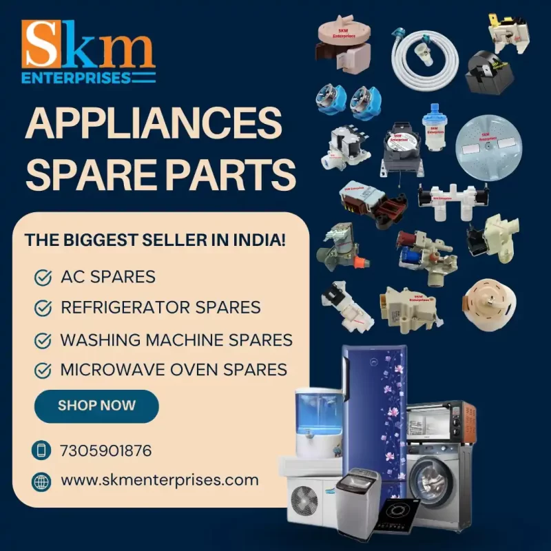 Appliances Spare Parts Shop in Morbi Gujarat – SKM Enterprises