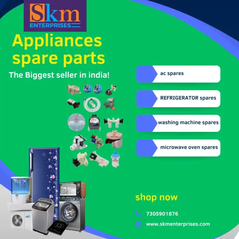 Appliances Spare Parts Shop in Morena Madhya Pradesh – SKM Enterprises