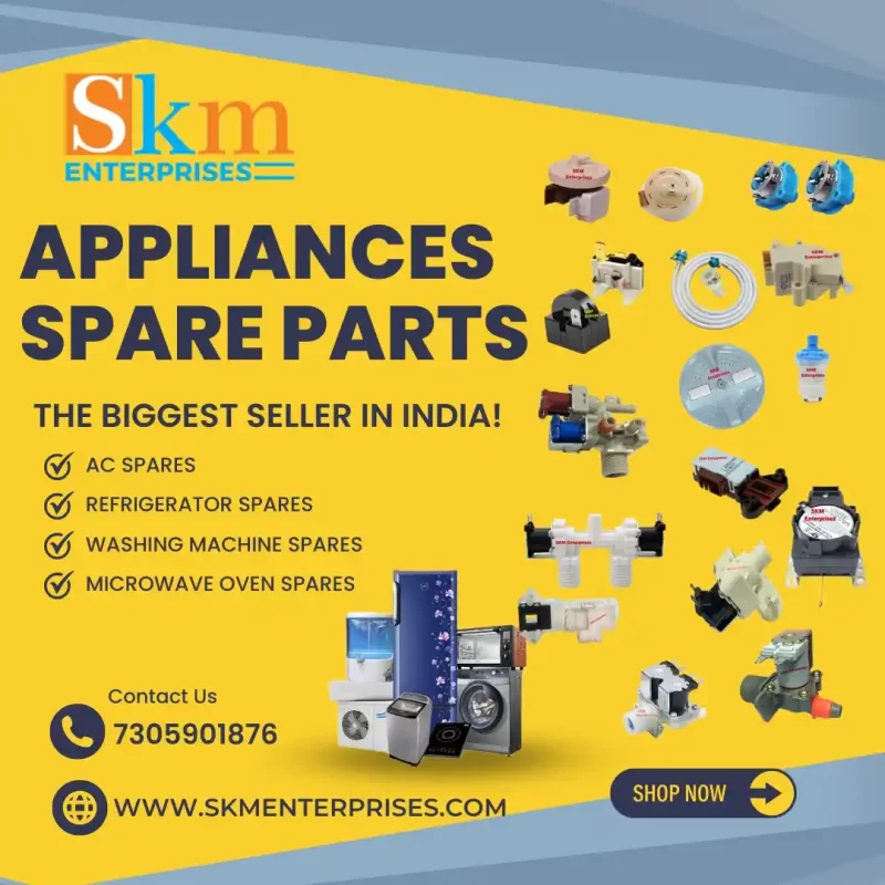 Appliances Spare Parts Shop in Mugalivakkam, Chennai Tamil Nadu – SKM Enterprises (2)