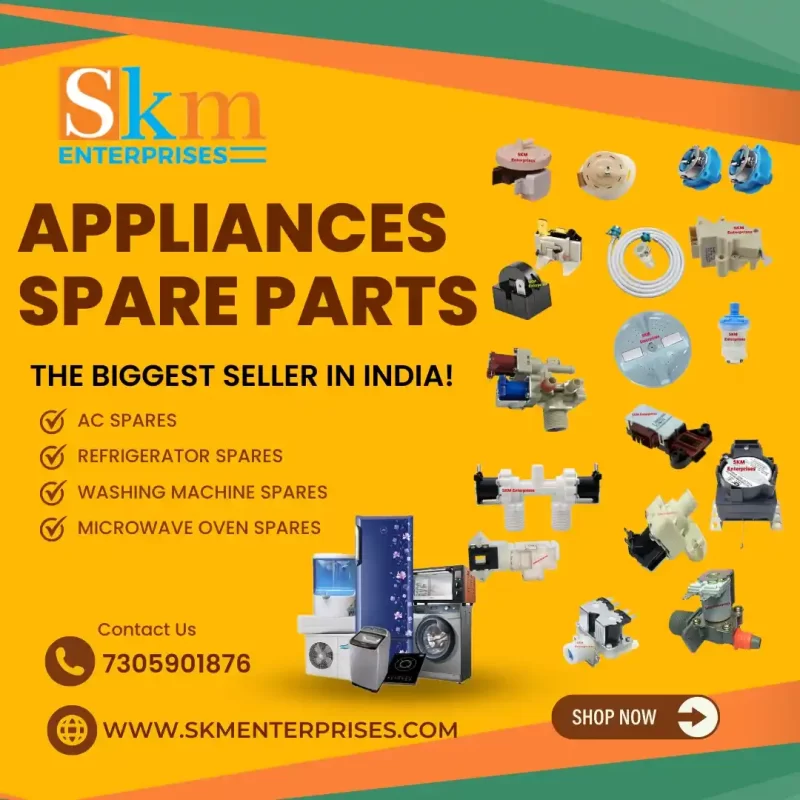 Appliances Spare Parts Shop in Mugalivakkam, Chennai Tamil Nadu – SKM Enterprises