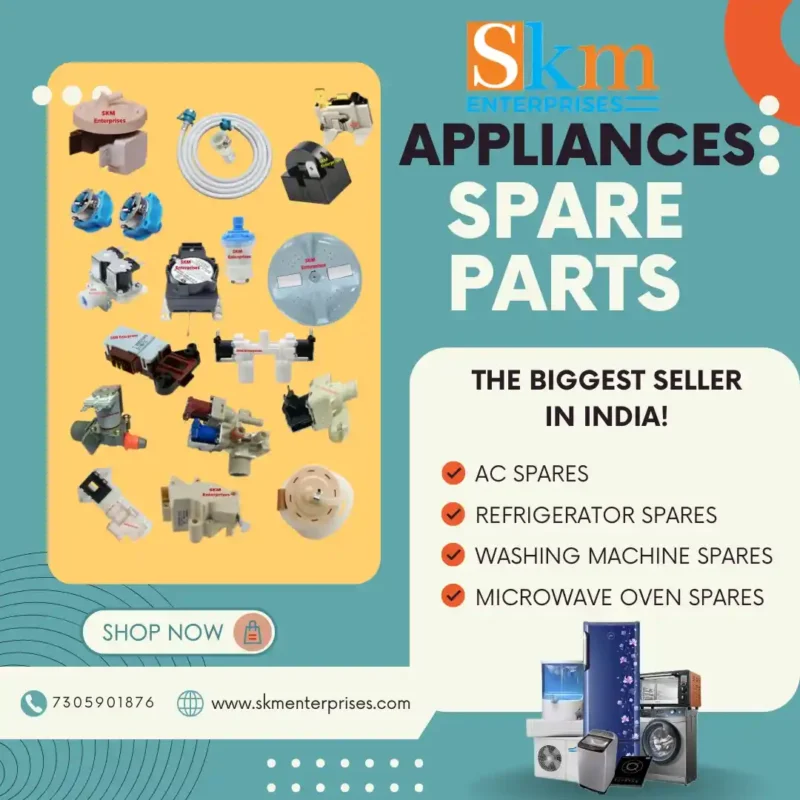 Appliances Spare Parts Shop in Mulugu Telangana – SKM Enterprises